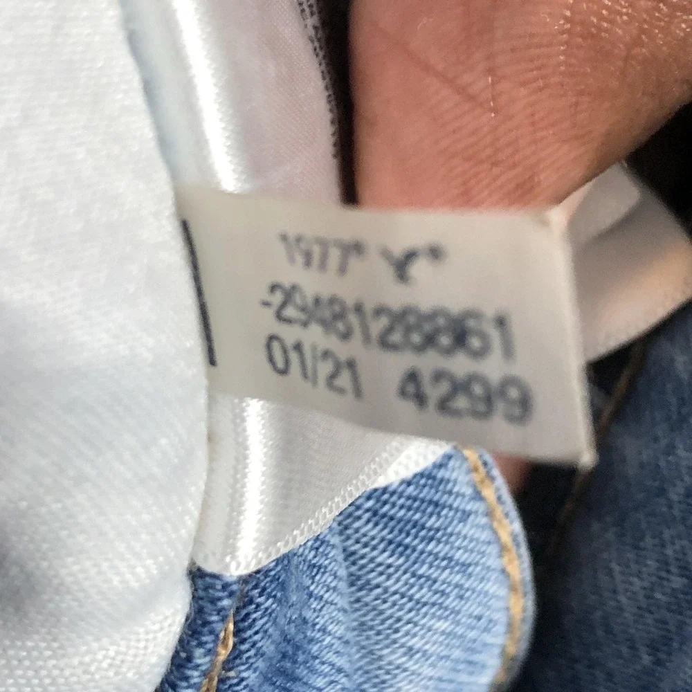 American Eagle Next Level Skinny Jeans Womens 8 Distressed Light‎ Wash